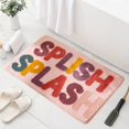 thumbnail image 4 of MesaSe Floor Mat Quick Dry Soft Anti-slip Polyester Bathroom Door Non-Slip Bath Mat Home Holiday Decor for Kitchen, 4 of 8