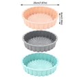 thumbnail image 3 of Oleegame 2PC Cookie Mold Silicone For Baking Round Moldss Nonstick & Quick Release Baking Pans For Vegetable Pancakes Pizza Cheese, 3 of 8