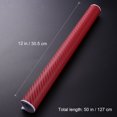 thumbnail image 2 of Miangastore 3D Carbon Fiber Wrap Roll DIY Sticker for Car Auto Vehicle Decor 30x127cm (Red), 2 of 8