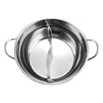 thumbnail image 4 of jifeng Shabu Shabu Chinois Pot Double Saveur Hotpot pour Restaurant Réunion de Famille 34cm, 4 of 9