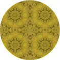 thumbnail image 1 of Ahgly Company Tapis Rond Lavable en Machine Intérieur Transitionnel Bisque Foncé Marron, 8 Pieds Rond, 1 of 7