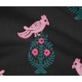 thumbnail image 4 of oneOone Cotton Flex Fabric Leaves|Bird & Floral Block Print Fabric BTY 40 Inch Wide, 4 of 4