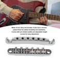 thumbnail image 3 of Cordon de Guitare, 6 Cordes Ensemble de Chevalet de Guitare Utilisation Confortable pour le Remplacement, 3 of 8