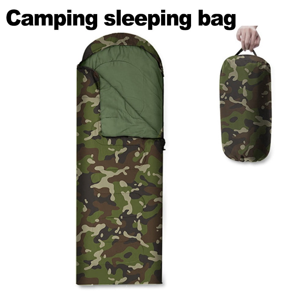 Camouflage Sleeping Bag - All-Season Outdoor Comfort for Kids & Adults!