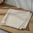 thumbnail image 1 of 100% Cotton Percale Single Flat Bedsheet Cool & Crisp Twin Ivory by Color Sense, 1 of 13