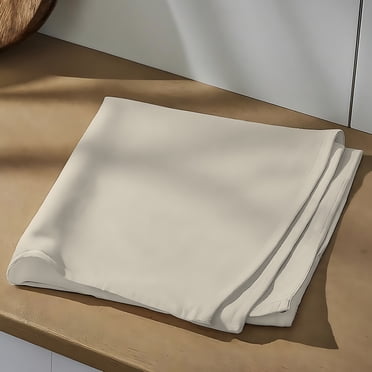 100% Cotton Percale Single Flat Bedsheet Cool & Crisp King Light Gray by Color Sense