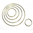 thumbnail image 1 of Zelikovitz Metal Hoop Brass Plated - 4", 1 of 4