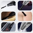 thumbnail image 2 of Red 4-in-1 Wireless Rechargeable Auto Tool: 9000Pa Suction Vacuum Cleaner, 120W Inflator Pump, Tire Pressure Gauge & LED Light - Portable Handheld Car Accessories with 2000mAh Battery, ABS Material,, 2 of 7