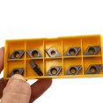 thumbnail image 1 of 10 Pcs DCMT 11T308 DCMT32.52 Carbure Insert 55° Losange Outil de Coupe Carbure Pointes, 1 of 9