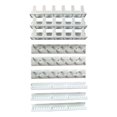 thumbnail image 1 of Abbracc 9 Pieces Adhesive Jewellery Organiser Hooks Wall Mounted Rack Plastic Hanger for, 1 of 8