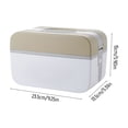 thumbnail image 3 of Medicine Organizer Travel Pill Case | Portable Medication Holder Storage Box | Home, Office, Outdoor Use | Lightweight Plastic Container for Pills, Vitamins, First Aid Supplies, 3 of 7