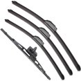 thumbnail image 1 of LAICAIW RAINTOK Windshield Wiper Blade Replacement for 2007-2014 Toyota FJ Cruiser Front Rear Windshield Wiper Blade-16"/14"/14"/10" (Set of 4) U/J HOOK, 1 of 6