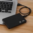 thumbnail image 4 of 2.5 Inch USB HDD Case Sata To USB 2.0 Hard Drive Disk SATA External Enclosure HDD Hard Drive Box with USB Cable,1 * SATA Hard Drive HD Enclosure 1 * USB cable,black, 4 of 7