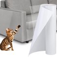 thumbnail image 4 of FcBaudy Tools&Home Improvement Trimmable Cats Scratching Pad Cats Scratching Board Transparent Self Adhesive Unitary Sided Suitable For Furniture PVC Protective Cover Plastics anti cat scratching mats, 4 of 6