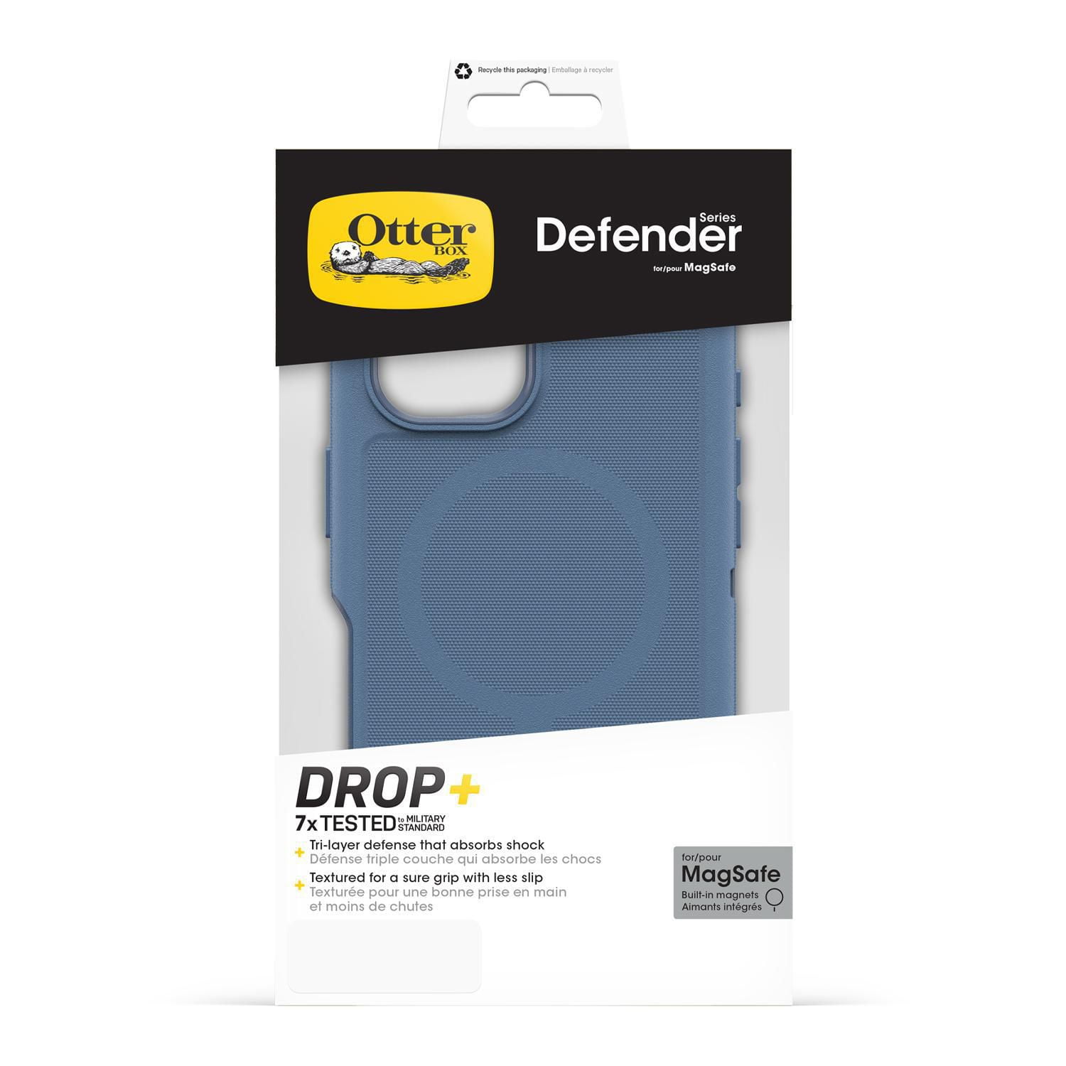 OtterBox Defender MagSafe Case Baby Blue Jeans for iPhone 16