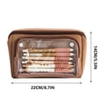 thumbnail image 3 of RXIRUCGD Pencil Case Pouch Large Capacity Pencil Bag Zippered Pen Pouch With 9 Compartments And Flexible Detachable, 3 of 3