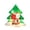 A, variant on Christmas Window Curtain Lights with Snowflake Santa Reindeer Designs, LED Garland for Indoor Holiday Decor Battery Operated Festive Atmosphere Lighting