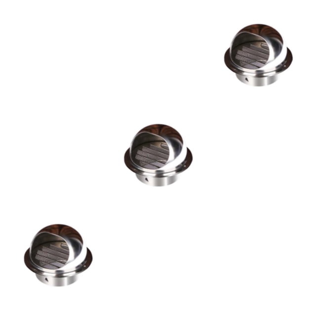 Thinsony Breathable And Rainproof Stainless Steel Air Vent For Ventilation In Any Environment Wide Application Ventilation Cover 60mm 3Set