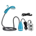 thumbnail image 1 of Pompe de Douche Portable Rechargeable Douche Extérieure Idéale pour la Randonnée en Plein Air, les Voyages, la Plage et les Pique-Niques Bleu, 1 of 6
