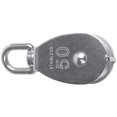 thumbnail image 2 of Hot M50 Stainless Steel Single Wheel Swivel Pulley Block 400kg Pulley Wheel ,Easy Installation, 2 of 6