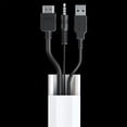 thumbnail image 2 of GlobalTone - Wall Mount Wire Cover Kit, 150 Inch Length, Paintable, Matte White, 2 of 9