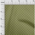 thumbnail image 2 of oneOone Cotton Cambric Light Green Fabric Geometric Craft Projects Decor Fabric Printed By The Yard 56 Inch Wide, 2 of 4