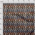 thumbnail image 2 of oneOone Cotton Flex Fabric Chevron Ikat Fabric Prints By Yard 40 Inch Wide, 2 of 4