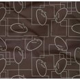 thumbnail image 4 of oneOone Organic Cotton Poplin Twill Fabric Geometric Maze & Rabbit Animal Sashiko Print Fabric by The Yard 42 Inch Wide, 4 of 4