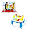 thumbnail image 2 of Table d'Apprentissage pour Enfants, Jouet Éducatif Lumineux pour la Maternelle, Table d'Activités Musicale, 2 of 10