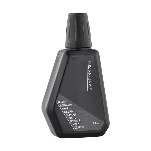 Bgsha 7011 Stamp Pad Ink 28 Ml (Colours) Red / Blue / Black / Green / Purple For All Ink Pads Can Be Refilled Tools