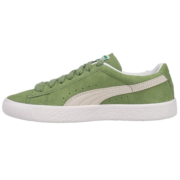 PUMA Mens Suede Vintage Sneakers Shoes Casual - Green,Grey,White - Size 5.5 M