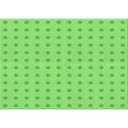thumbnail image 1 of Ahgly Company Machine Washable Indoor Rectangle Transitional Emerald Green Area Rugs, 2' x 4', 1 of 7