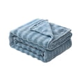 thumbnail image 2 of Tyidzon Throw Blanket Solid Colour Flannel Rabbits Hair Blanket Nap Cover Blanket Heavy Sofa Blanket Velvet Blanket, 2 of 8