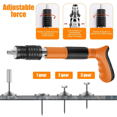 thumbnail image 1 of Mini Nailer Tool Manual Nail Machine Fastening Tools Air Nailer Machine Adjustable Cement Wall Nailer for Woodworking, 1 of 6
