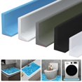 thumbnail image 3 of Lefu Bathroom Retention Water Barrier Strip Dry &Wet Separation Silicone Seal Strip, 3 of 5