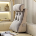 thumbnail image 3 of Hearth & Gear Back Support Pillow For Bed Sitting Up Comfortable Reading Pillow Bed Triangle Back Cushion With Removable Cover Triangle Reading Pillow With Neck Pillow Was Wheelchair Cushions 16x16 28, 3 of 6