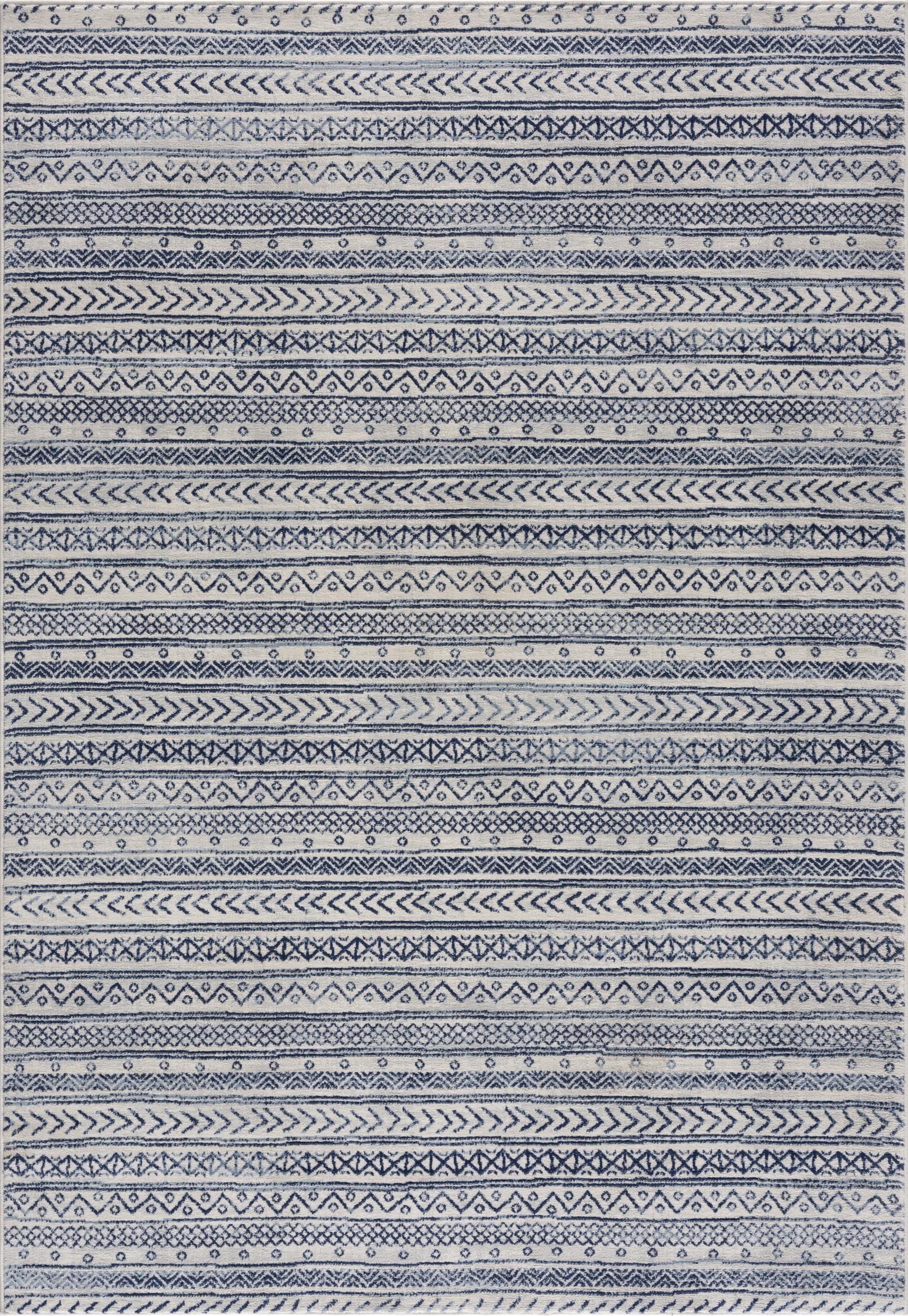 Rug Branch Havana Collection Tapis traditionnel en détresse.