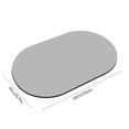 thumbnail image 3 of Bilqis Bath Rug- Super Absorbent Quick Dry- Rubber Backing Non Slip -Washable Bathroom Floor Mats- Shower Rug For In Front Of Bathtub-Shower Room -16x24, 3 of 8
