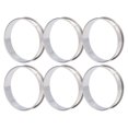 thumbnail image 1 of Crumpet Rings, Preservative DIY Production Stainless Steel English Muffin Rings  For Cake For Hamburger 8cm / 3.1in, 1 of 8
