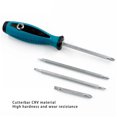 thumbnail image 3 of braveheart Universal Nonslip Handle Screwdriver Set Home Office Multifunctional Straight Crossed Screw Driver Kit Repair Tool Handtool, 3 of 6