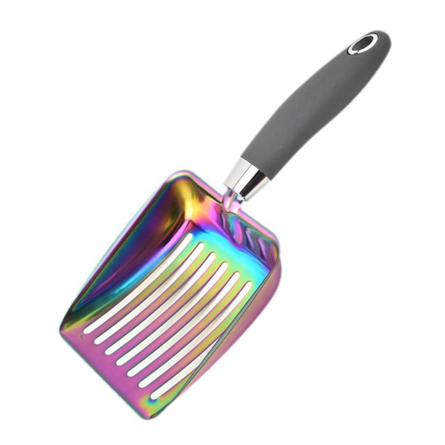 GROWTH TANK Cat Litter Pet Cleaning Spade Kitty Litter Box Long Handle Kitten Waste multi