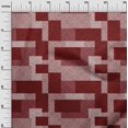 thumbnail image 2 of oneOone Tissu Polyester Lycra Tissu à Imprimé Géométrique Carré BTY 56 Pouces de Large, 2 of 4