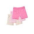 thumbnail image 4 of ITFABS Girls Safety Pants, Anti-emptied Stretch Solid Color Mid-rise Shorts, 4 of 10