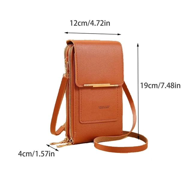 Rbaofujie Camping Backpack Leather Bag,Touch Screen Phone Bag, Storage Small Bag Hiking Backpack for Women