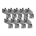 thumbnail image 1 of facefd Golf Head Covers Mallet Putter Professionals Outdoor Training Equipment 9pcs Iron Cue Grey, 1 of 5