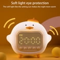 thumbnail image 4 of Pompotops Cartoon Alarm Clock Small Program Controlling Luminous Alarm Clock Multi-function Electronic Alarm Clock For Students Clearance, 4 of 8