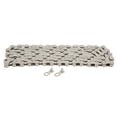 thumbnail image 2 of 8 Speed Bike Chain, Electroplated Double Bridge Design Accurate Matching Carbon Steel Mountain Bike Chain  For 6 7 8 18 21 24 Speed Bike, 2 of 8