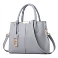 thumbnail image 2 of Bmisegm Fashion Handbag Simple Bag Large Capacity One Shoulder Women Bag Work Tote Grey One Size, 2 of 3