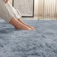 thumbnail image 4 of Yhmxh Bedding Area Rugs For Bedroom Turquoise Green- 63x31.5 Inches Rug- Shag Rugs For Living Room- Furry Carpet For Kids Girl Room- Indoor Rug For Nursery Skin-friendly Machine Washable Microfiber, 4 of 6
