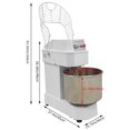 thumbnail image 2 of 60L Dough Mixer Electric Dough Kneading Machine Double-Acting Double-Speed 220V 3PH, 2 of 14